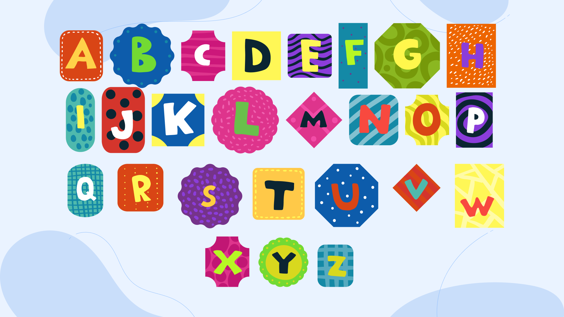 Order of Alphabets